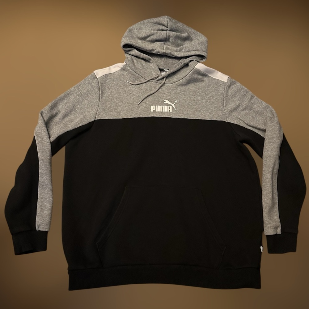 Puma Gray/Black Hoodie